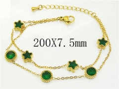 HY Wholesale Bracelets 316L Stainless Steel Jewelry Bracelets-HY32B1120HIC