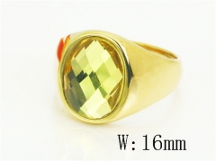HY Wholesale Rings Jewelry Stainless Steel 316L Rings-HY17R0944HIB