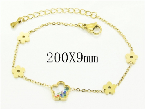 HY Wholesale Bracelets 316L Stainless Steel Jewelry Bracelets-HY32B1127SPL