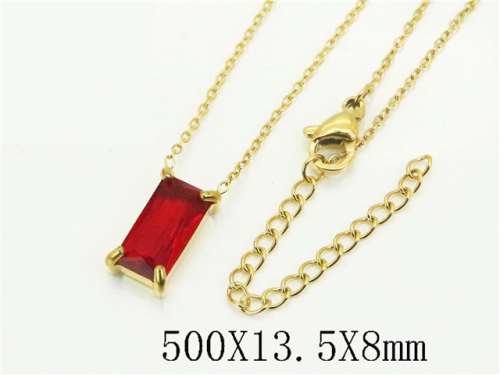 HY Wholesale Stainless Steel 316L Jewelry Popular Necklaces-HY12N0768BNL