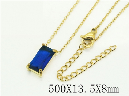 HY Wholesale Stainless Steel 316L Jewelry Popular Necklaces-HY12N0776DNL