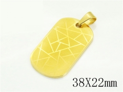 HY Wholesale Pendant Jewelry 316L Stainless Steel Jewelry Pendant-HY59P1162LL
