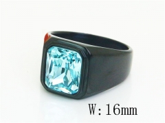 HY Wholesale Rings Jewelry Stainless Steel 316L Rings-HY17R1055HJR