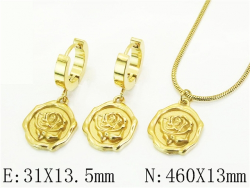 HY Wholesale Jewelry Set 316L Stainless Steel jewelry Set Fashion Jewelry-HY32S0128HJC