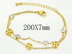 HY Wholesale Bracelets 316L Stainless Steel Jewelry Bracelets-HY32B1117HAL