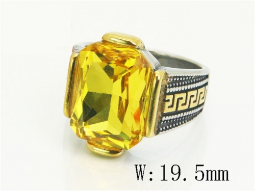 HY Wholesale Rings Jewelry Stainless Steel 316L Rings-HY17R0883HIF