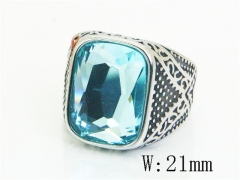 HY Wholesale Rings Jewelry Stainless Steel 316L Rings-HY17R0956HIE