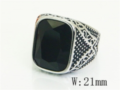 HY Wholesale Rings Jewelry Stainless Steel 316L Rings-HY17R0961HIX