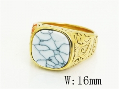 HY Wholesale Rings Jewelry Stainless Steel 316L Rings-HY17R1021HJC