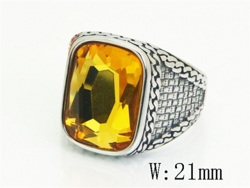 HY Wholesale Rings Jewelry Stainless Steel 316L Rings-HY17R0969HIG