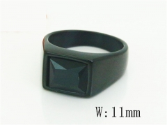 HY Wholesale Rings Jewelry Stainless Steel 316L Rings-HY17R0907HID