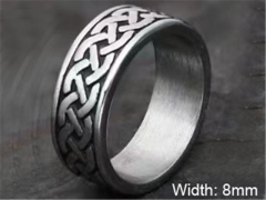 HY Wholesale Rings Jewelry 316L Stainless Steel Jewelry Rings-HY0153R0135