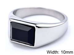 HY Wholesale Rings Jewelry 316L Stainless Steel Jewelry Rings-HY0153R0092