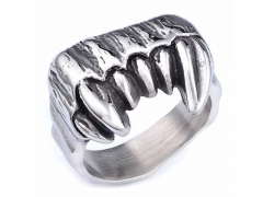 HY Wholesale Rings Jewelry 316L Stainless Steel Jewelry Rings-HY0153R0017
