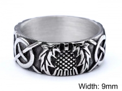 HY Wholesale Rings Jewelry 316L Stainless Steel Jewelry Rings-HY0153R0199