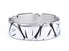 HY Wholesale Rings Jewelry 316L Stainless Steel Jewelry Rings-HY0153R0054