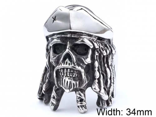 HY Wholesale Rings Jewelry 316L Stainless Steel Jewelry Rings-HY0153R0162