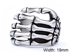 HY Wholesale Rings Jewelry 316L Stainless Steel Jewelry Rings-HY0153R0214