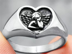 HY Wholesale Rings Jewelry 316L Stainless Steel Jewelry Rings-HY0153R0030