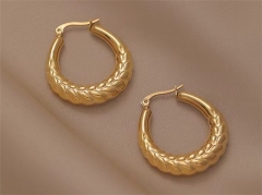 HY Wholesale Earrings 316L Stainless Steel Earrings Jewelry-HY0069E0202
