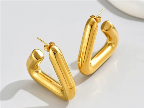 HY Wholesale Earrings 316L Stainless Steel Earrings Jewelry-HY0069E0029