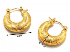 HY Wholesale Earrings 316L Stainless Steel Earrings Jewelry-HY0069E0106