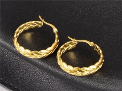 HY Wholesale Earrings 316L Stainless Steel Earrings Jewelry-HY0069E0207