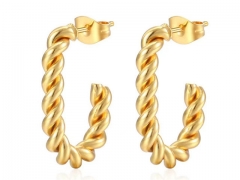 HY Wholesale Earrings 316L Stainless Steel Earrings Jewelry-HY0069E0306