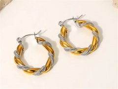 HY Wholesale Earrings 316L Stainless Steel Earrings Jewelry-HY0069E0089
