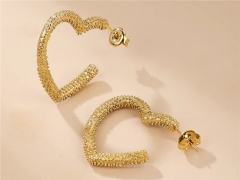 HY Wholesale Earrings 316L Stainless Steel Earrings Jewelry-HY0069E0203