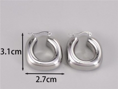 HY Wholesale Earrings 316L Stainless Steel Earrings Jewelry-HY0069E0243