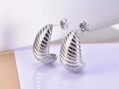 HY Wholesale Earrings 316L Stainless Steel Earrings Jewelry-HY0069E0280