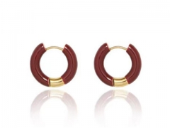 HY Wholesale Earrings 316L Stainless Steel Earrings Jewelry-HY0069E0023