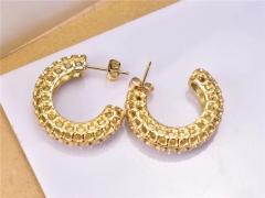 HY Wholesale Earrings 316L Stainless Steel Earrings Jewelry-HY0069E0263