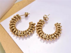 HY Wholesale Earrings 316L Stainless Steel Earrings Jewelry-HY0069E0160