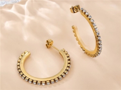HY Wholesale Earrings 316L Stainless Steel Earrings Jewelry-HY0069E0205
