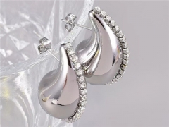 HY Wholesale Earrings 316L Stainless Steel Earrings Jewelry-HY0069E0295