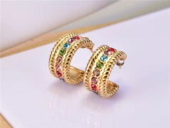 HY Wholesale Earrings 316L Stainless Steel Earrings Jewelry-HY0069E0068