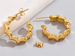 HY Wholesale Earrings 316L Stainless Steel Earrings Jewelry-HY0069E0142
