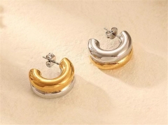 HY Wholesale Earrings 316L Stainless Steel Earrings Jewelry-HY0069E0078