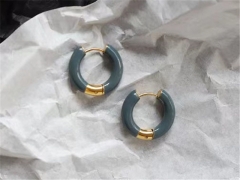 HY Wholesale Earrings 316L Stainless Steel Earrings Jewelry-HY0069E0022