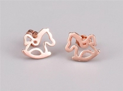 HY Wholesale Earrings 316L Stainless Steel Earrings Jewelry-HY0069E0375