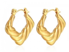 HY Wholesale Earrings 316L Stainless Steel Earrings Jewelry-HY0069E0105