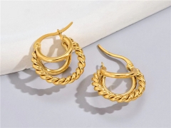 HY Wholesale Earrings 316L Stainless Steel Earrings Jewelry-HY0069E0028