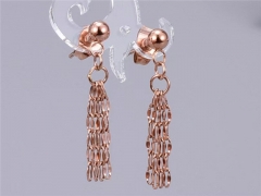 HY Wholesale Earrings 316L Stainless Steel Earrings Jewelry-HY0069E0368