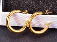 HY Wholesale Earrings 316L Stainless Steel Earrings Jewelry-HY0069E0006