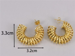 HY Wholesale Earrings 316L Stainless Steel Earrings Jewelry-HY0069E0258