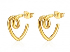 HY Wholesale Earrings 316L Stainless Steel Earrings Jewelry-HY0069E0318
