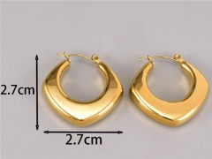 HY Wholesale Earrings 316L Stainless Steel Earrings Jewelry-HY0069E0152