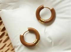 HY Wholesale Earrings 316L Stainless Steel Earrings Jewelry-HY0069E0021